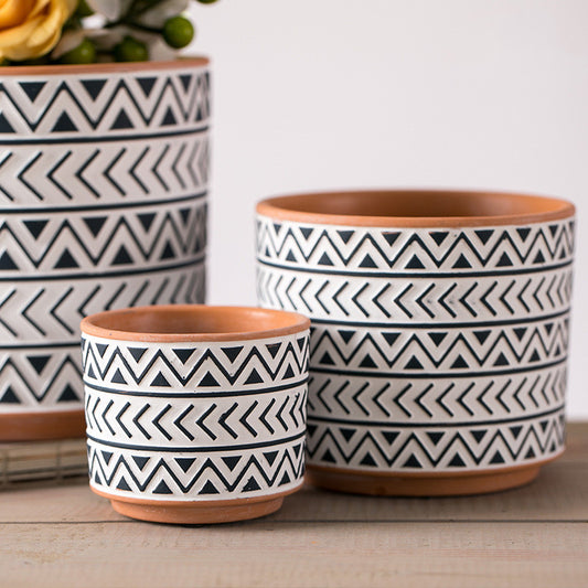 Nordic Style Geometric Flower Pots